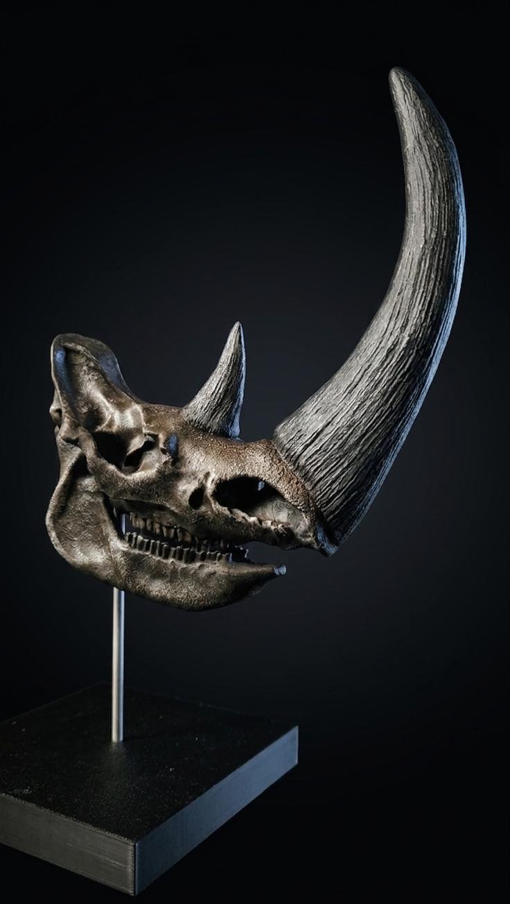 Woolly Rhino | Replica Cranio (25 cm)