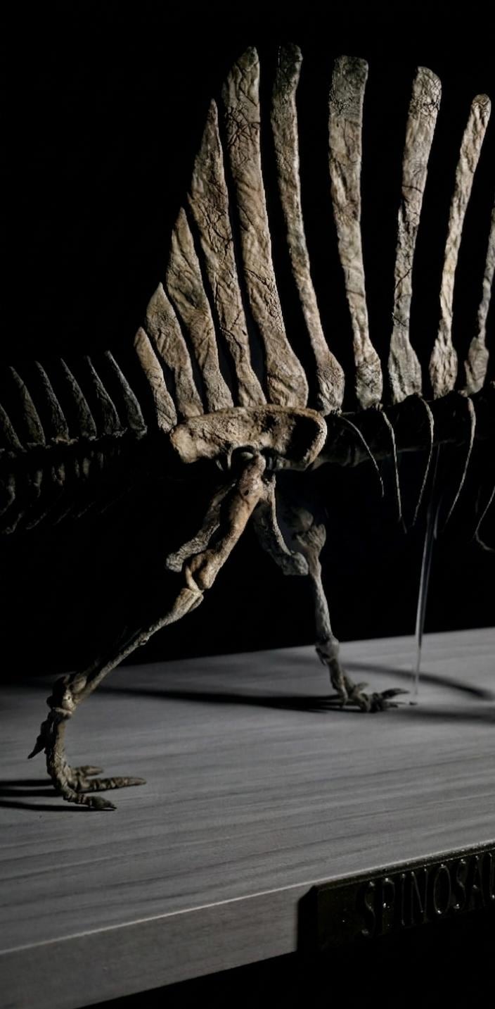 Massive 85cm Spinosaurus Skeleton Replica