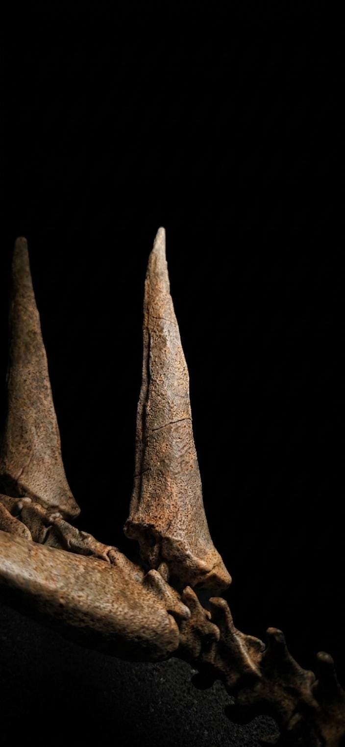 Stegosaurus Tail Replica 22cm