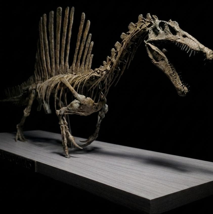 Massive 85cm Spinosaurus Skeleton Replica