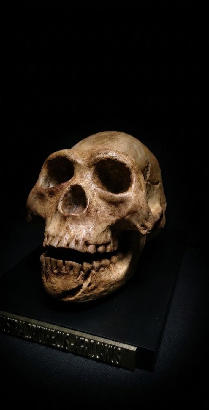 Australopithecus Africanus Skull Replica 1/1