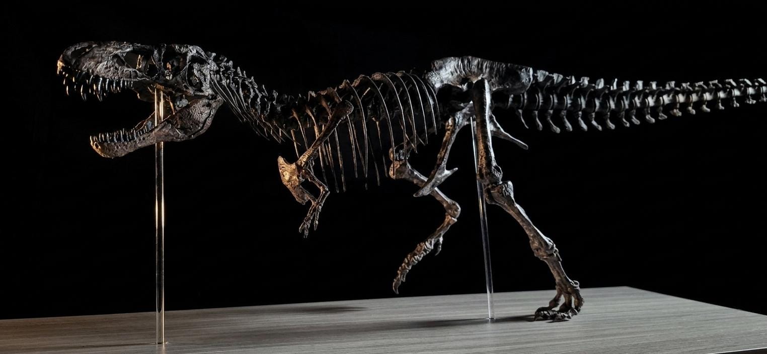 Tyrannosaurus Rex Skeleton Replica 60cm