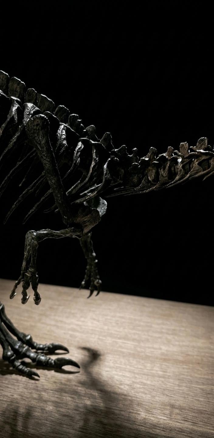 Running Allosaurus Skeleton 85cm