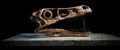 Velociraptor Skull Fossil Replica 25cm