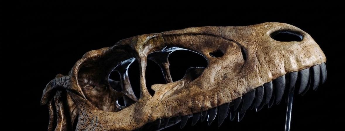 Deinonychus Skull Replica 40 cm